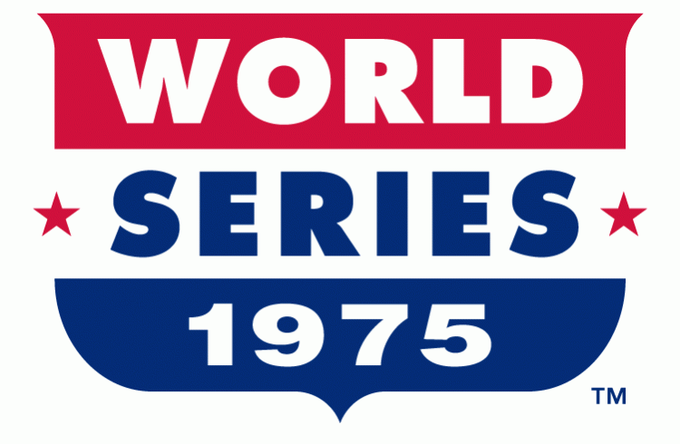 MLB World Series 1975 Primary Logo iron on transfers for clothing